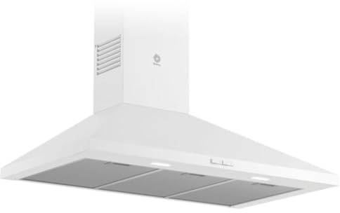 BALAY 3BC696MB Campanas EXTRACTORAS, Acero Inoxidable, 3 Velocidades, Blanco