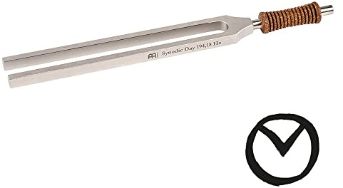 Sonic Energy Planeten Therapie Stimmgabel – Synodischer Tag 194,18 Hz / G3 – Für Meditation, Klangheilung, Entspannung – Inkl. Baumwolltasche (TTF-E-SY)