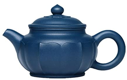 BOSUGE Tetera de Arcilla púrpura Tetera de Arena púrpura Tradicional Días de Mineral Crudo Tetera Antigua de Barro Verde Tetera doméstica Juego de té Kungfu Tetera (Size : 340ml/11.9oz)
