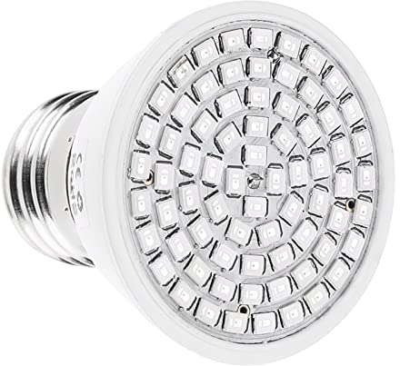 SEAFRONT Lámpara de Cultivo LED E27 5W 220V Espectro Completo Luz Crecimiento Plantas Interior Invernadero Bombilla Hidropónica para Flores Verde Roja Azul
