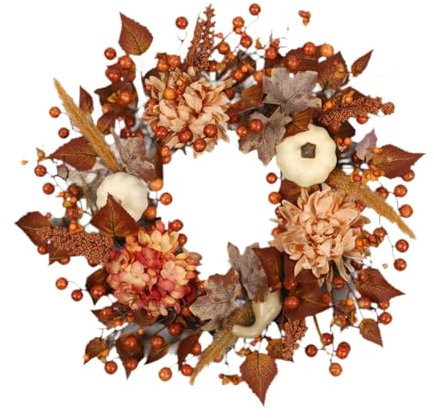 perfk Porta d'ingresso Ghirlanda Autunnale Ghirlanda di Fiori Autunnali Ringraziamento Festival del Celebrazione Ghirlanda Ghirlanda