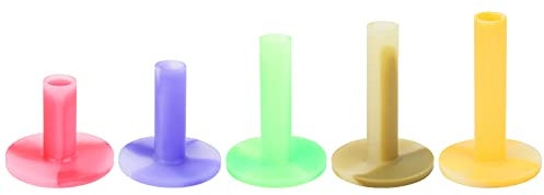 Restokki Gummi Golf Tenden Tee Driving Range Tees Ballhalter Set für Indoor Outdoor Übungsmatte