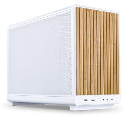 Lian Li A3-mATX MD Micro-ATX PC Case - White with Modular Design and High Airflow Support