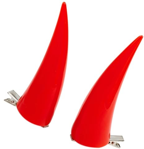 Devil Power Haarspange 2000er Trend Seitenclip Horn Anime Power Halloween Cosplay Haarstyling Foto Requisiten