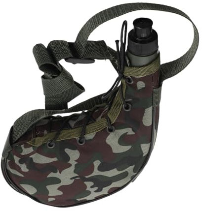 Hemobllo À Bouteille Eau Camouflage Avec Sangle Porte-gourde Extérieur Pour Sports Randonnée Camping Et Activités Alpinisme