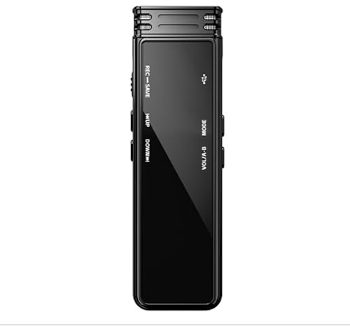TQUXNGA 32GB Professional Sound Recorder Stereo Device Lightweight Function Enjoy Clear Sound Capturing Black Lecture Recorder With Stereo Microphones