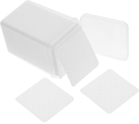 OUNONA Nagellackentferner Nageltücher 2 Boxen 400 Stück Baumwolltücher zum Nagellack Entfernen Pflegend und Schonend für Zuhause und Salon Gebrauch