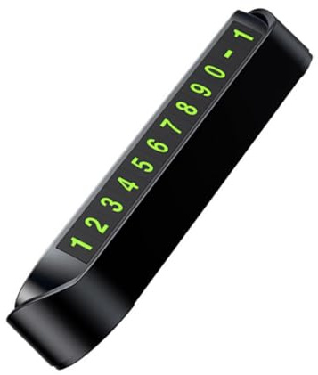 Placa de aparcamiento temporal para coche, placa de aparcamiento de fácil instalación