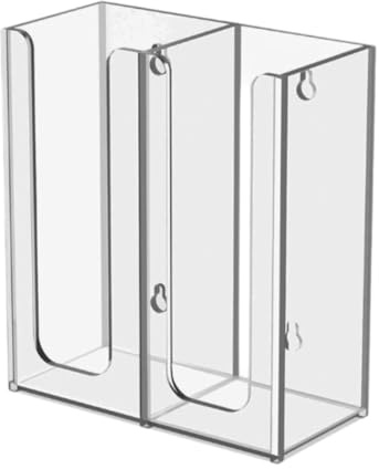 rockible Porta Cialde per Caffè, Dispenser per Bicchieri di Carta e Getta | Accessori per Ristoranti, Supporto Semplice da Tavolo, Contenitore, 2 Griglie