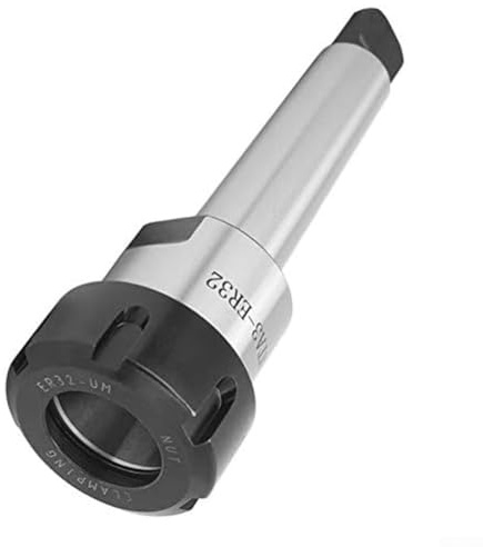 MTA3 ER32 - Portabrocas para fresadora CNC, soporte de herramientas de acero 40CrMn con vástago cónico endurecido, tolerancia estándar DIN6499B de 0,012 mm