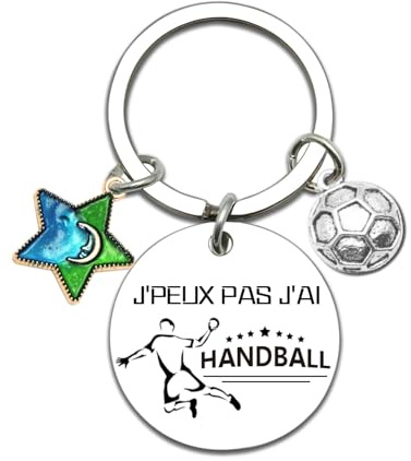 YJYJZX Cadeau Homme Porte Clé Porte Clef pour Basket Chasseur Football Golfeur Motard Pêcheur Cycliste Rugby