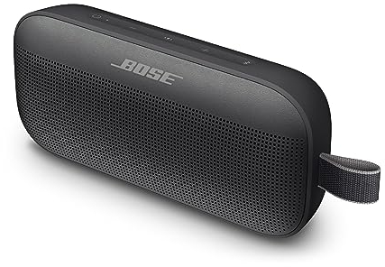 Bose Altavoz Bluetooth SoundLink Flex portátil, inalámbrico, Sumergible, de Viaje, Negro