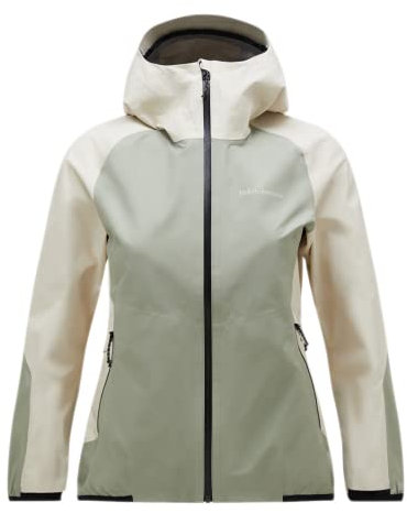 Peak Performance Damen Pac GTX Jacke, Sand Fog Limit, XS
