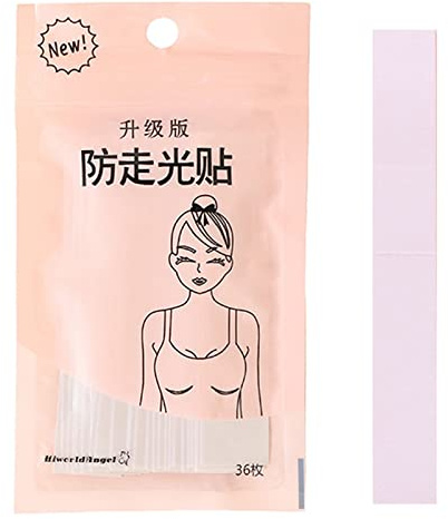 Ruban adhésif Double Face Transparent pour vêtements, 36 pièces, col de Chemisier, sous-vêtements, Sangle, Autocollant corporel