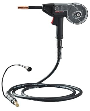 VEVOR Pistola a Bobina da 200 Ampere Torcia per Saldatura MIG, Compatibile con Saldatrici W Weldpro MlG200GDsv200 e MIG155GD, per Fili di Saldatura Flux Core/solidi/in Alluminio 0,76 mm e 0,88 mm