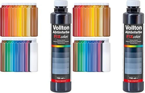 Decotric decolor Peintures Colorées Noir 750ml (Lot de 2)