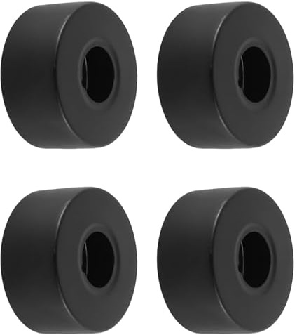 Elegante Metallrohr-Rosetten, Stahl, Duscharmatur, Abdeckkappen, Heizungen, Sanitärzubehör für Armaturen, Badezimmer, Wasserhahn, Lochabdeckung, Schwarz