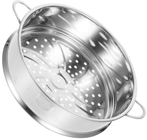 ELAYARD Cestello la Cottura a Vapore in Acciaio Inossidabile 304, Steamer Cooking Domestico Drenaggio Rapido e Design che Non Danneggia le Mani, per Mais e Panini