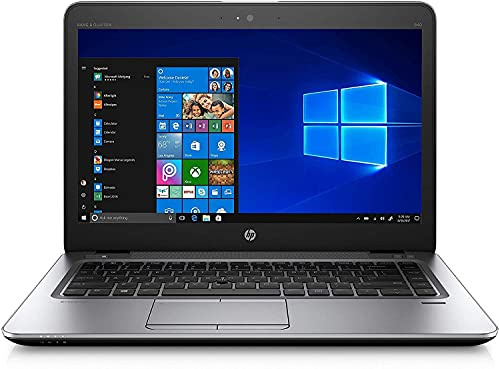HP Elitebook 840 G3 Portátil empresarial, 14 Pulgadas FHD (1920 x 1080), Intel Core i7-6500U, 8 GB de RAM, 256 GB de SSD, Teclado QWERTY Estadounidense, Windows 11 Pro (reacondicionado)