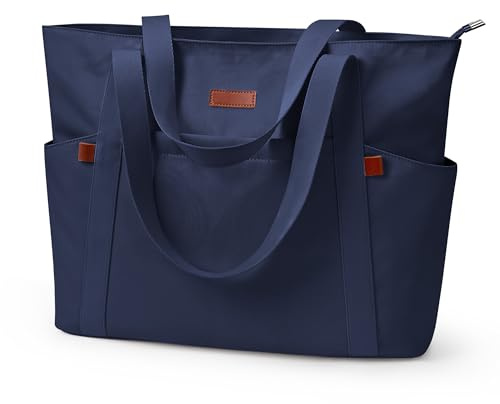 KALIDI Groß Tote Bag Damen Mehrere Taschen Shopper Tasche für Arbeit Schule