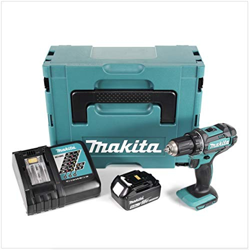 Makita DDF 482 RT1J Akku Bohrschrauber 18V 62Nm + 1x Akku 5,0Ah + Ladegerät im Makpac 2