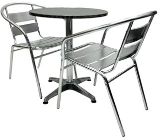 Aluminium Garden Furniture Sets, Balcony Sets, Aluminium Table & Chairs Sets