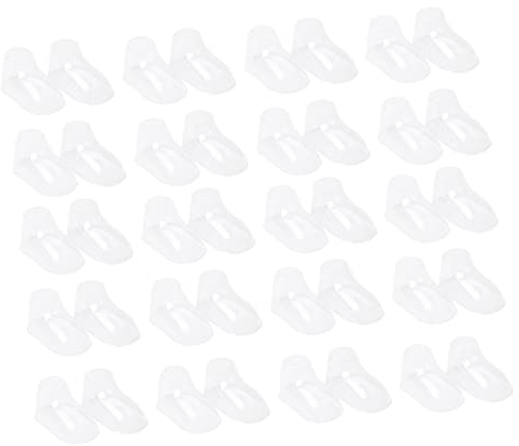 Yardenfun 100 Piezas Molde De Pie De Plástico Árbol De Zapatos Hormas para Zapatos De Niños Pie Falso Moldeador De Soportes De Zapatos Botas Botín De Polivinilo Establecer Forma Bebé