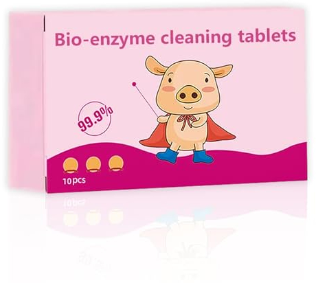 Comprimés De Nettoyage Bio Enzymatiques Multifonctionnels, Sel Explosif Bio Enzyme, Nettoyant Dissoudre Les Comprimés Concentrés, Tablettes De Nettoyage Tout Usage Pour Vêtements, Chaussures (1 Box)