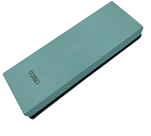 ISCBAFYX Japanese Knife Sharpening Stone with Non-slip Rubber Mat Kitchen Whetstone Knife Sharpener Stone for Fine Honing Mirror Polished, 600/1000/2000/5000/10000/15000/20000 Grit
