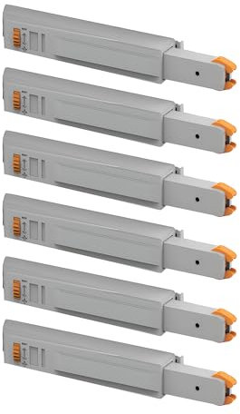 GEFONG Push to Open Stark Möbel-Schnäpper mit Mechanischem Schnallenverschluss für Scharnier Schranktür Federschnäpper Druckverschluß Türschnapper im Möbelbau Verbesserte Türöffner 6 Stück