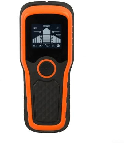 Zilimontt TH710 Detector de escáner de pared 5 en 1 Detector de pernos y localizador de cables, buscador de espárragos, escáner de pared, buscador de pernos con alarma de calibración