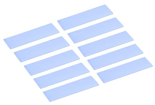 QUARKZMAN 10 Pacco Pad Termico M.2 70x22x1mm per Pc M.2 2280 nvme SSD Dissipatore di Calore