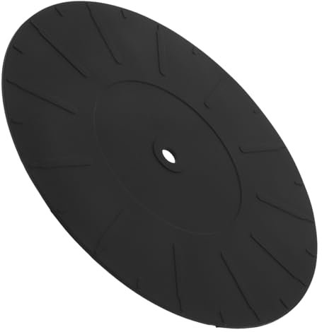 Holibanna Tapis De Protection Antistatique Silicone pour Tourne Disque Accessoire De Platine De Tapis Vinyle pour Disque Vinyle Protection Et Stabilité Optimale