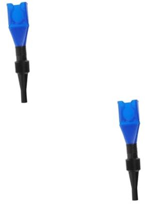 TOPPERFUN 2piezas Embudo De Flexible Manguera Extensible Para Motocicletas y Coches Herramienta De Drenaje Portátil y Embudo De Gasolina Para Llenado Fácil
