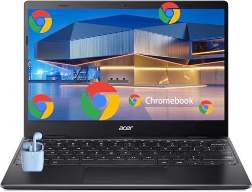 Acer Laptop Chromebook 311 para negocios de estudiantes, procesador Intel N4500 de doble núcleo, pantalla HD de 11.6 pulgadas, 4 GB de RAM, almacenamiento de 64 GB, cámara web WiFi, batería larga