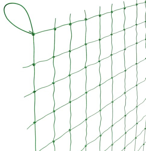 GardenGloss Ranknetz für Kletterpflanzen - Große Maschenweite - 2m x 5m | Für Gurken & Tomaten - Für Kletterpflanzen - Ertragreiche Ernte - Vielseitig Einsetzbar