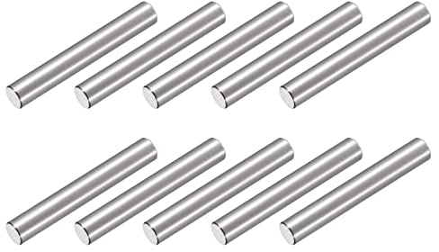 METALLIXITY 15Stk Dübelstifte 6x40mm 304 Edelstahl Regalstifte für Metall Gerät Möbel Einbau DIY