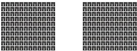 Niniang 240 Pieces Mechanical Keyboard Switch Sticker Noise Damper Foam Noise Reduction Insulation Film for Switch Stabilizer, A