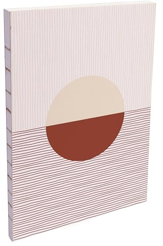 Clairefontaine 116067C Notizbuch A5 80 Blatt liniert Terracotta sortiert