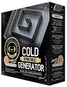 GRILLGOLD - Lumaca per affumicatura a freddo, generatore di fumo freddo per affumicatore, barbecue e affumicatore, resistente al calore, facile da pulire, lunga durata, accessorio per affumicatura