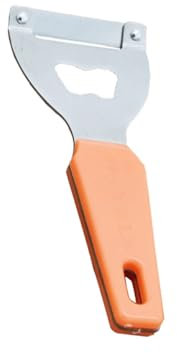 Cabilock Pelador De Alimentos Herramienta Multifuncional Acero Inoxidable Mango Ergonómico Almacenamiento Compacto