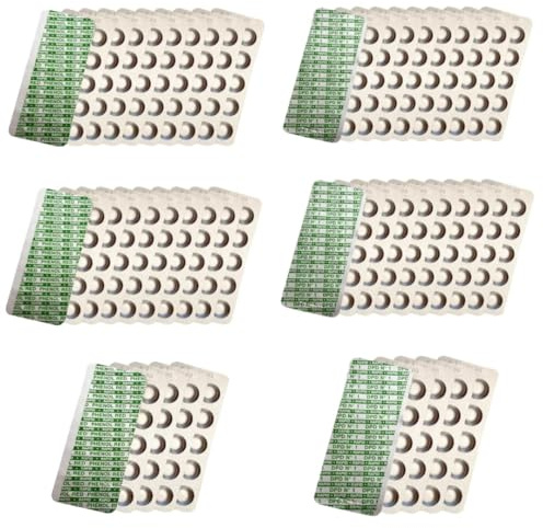 Testtabletten Rapid für Schütteltester, DPD 1 freies Chlor/PH RED Phenol Red pH-Wert Wassertester (PH RED/DPD 1/ SETS Tabletten) (500)