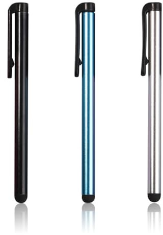 ZORVYN Set da 3 Penne Stylus per Touchscreen Tablet e Smartphone