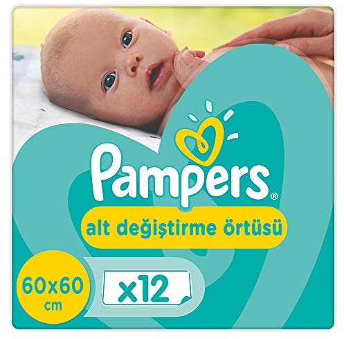 Pampers, Lot de 2 paquets de 12 serviettes à langer [24 pièces]