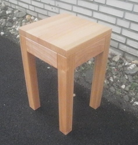 Martin Weddeling Beistelltisch Holztisch Kirschbaum massiv. Maße : 30x30x60cm hoch. Massanfertigung.