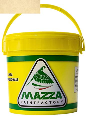 MAZZA Pittura Decorativa Per Interni Effetto Sabbiato Lt 5 Sabbia Colorificio Vernice Muro Effetto Metallizzato Cangiante Perlescente Idropittura Murale Colorata (Beige Sabbia Chiaro Sbp3118)
