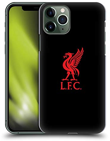 Head Case Designs Offizielle Liverpool Football Club Logo Rot Und Schwarz Liver Bird Harte Rueckseiten Handyhülle Hülle Huelle kompatibel mit Apple iPhone 11 Pro