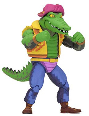 NECA TMNT Turtles in Time Series 2 Leatherhead 7 Scale Action Figure