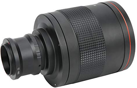Objectif à Miroir Téléobjectif 900 Mm F8.0, Objectifs à Zoom Manuel pour Appareil Photo sans Miroir à Monture NEX, Objectif à Miroir Téléobjectif pour la Prise de Vue à Longue Distance D'animaux Sauva