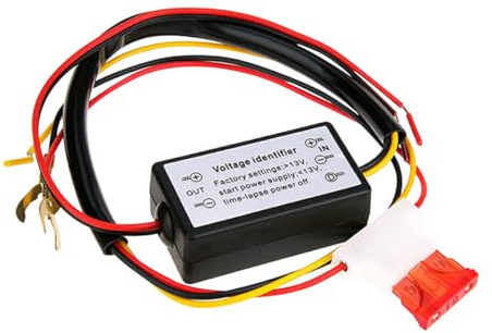CGEAMDY Controlador De Luz De Marcha Diurna DRL, DRL Controlador Arnés De Cableado, Auto LED Luces Circulación Diurna Interruptor, Controlador DRL Coche LED Luz Circulación Diurna Relé Arnés Dimmer